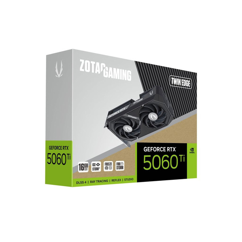 کارت گرافیک مبتنی بر NVIDIA زوتک مدل   GEFORCE RTX 5060 Ti 16GB ZOTAC TWIN EDGE
