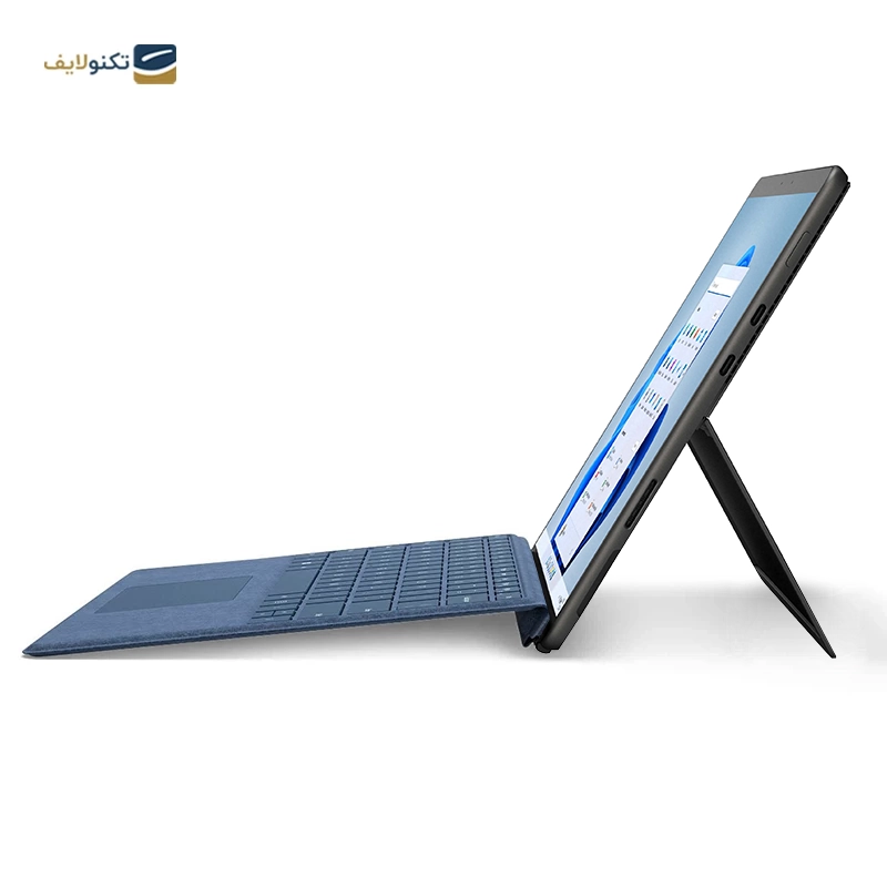 gallery-تبلت مایکروسافت مدل Surface Pro 8 i5 ظرفیت 128 گیگابایت رم 8 گیگا‌بایت با کیبورد Black Type Cover Pro X copy.png