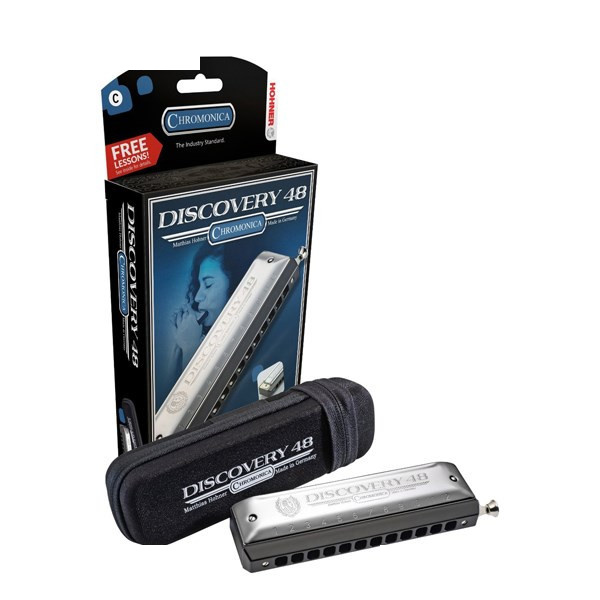 سازدهنی کروماتیک هوهنر سری Chromonica مدل Discovery 48 سازدهنی کروماتیک هوهنر سری Chromonica مدل Discovery 48