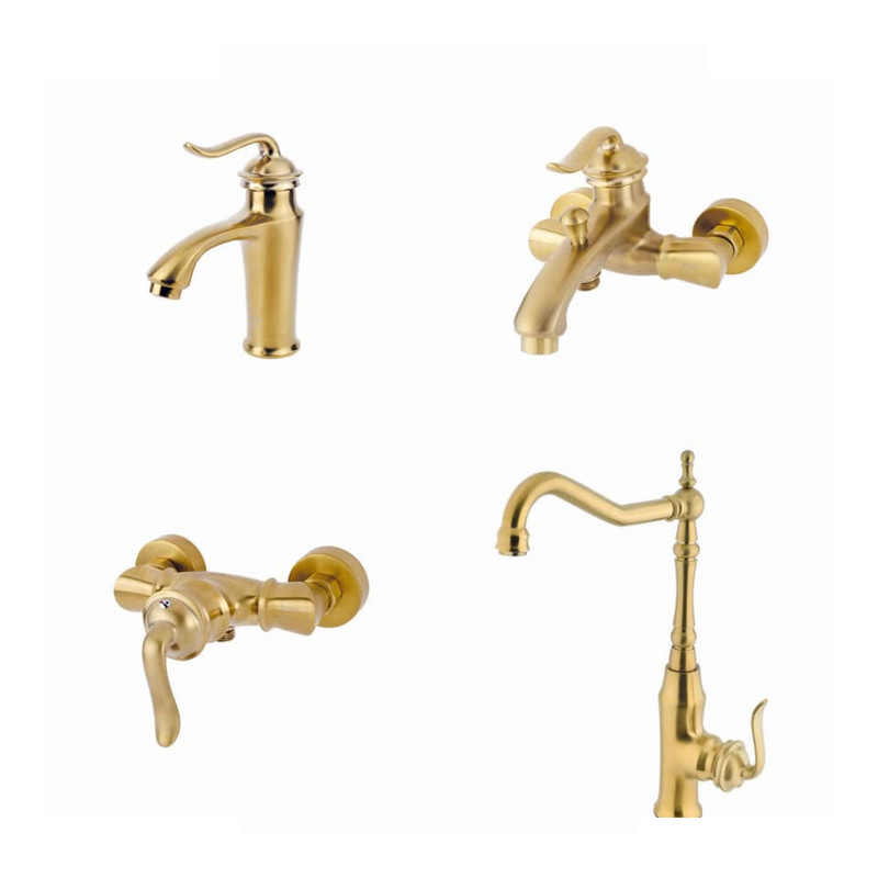 ست شیرآلات کسری مدل دانوب ست شیرآلات کسری مدل دانوب