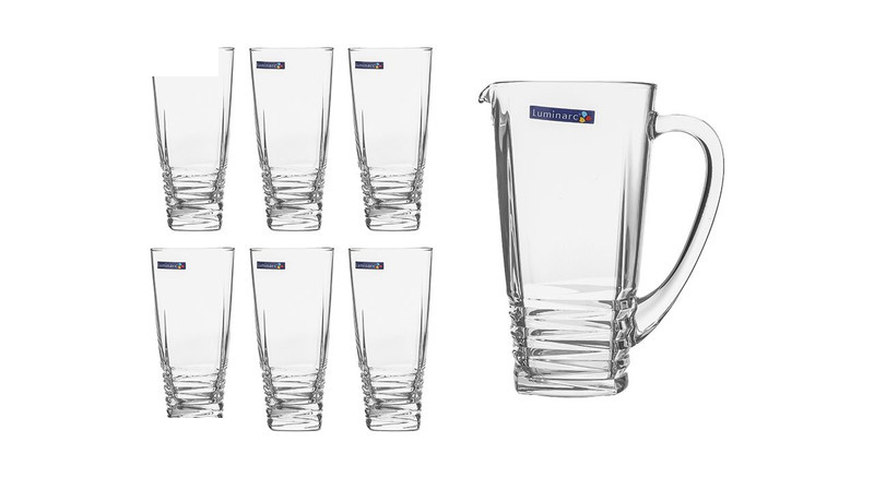 ست پارچ و لیوان لومینارک مدل 293180 ست پارچ و لیوان لومینارک مدل 293180