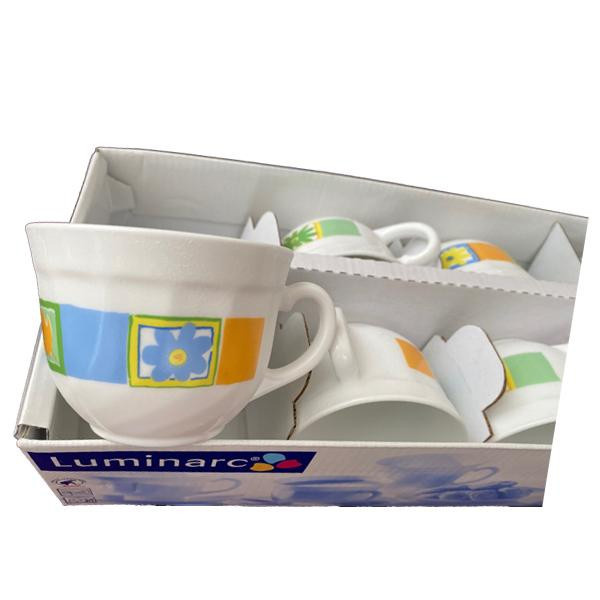 سرویس چای خوری 12 پارچه لومینارک مدل والنسول