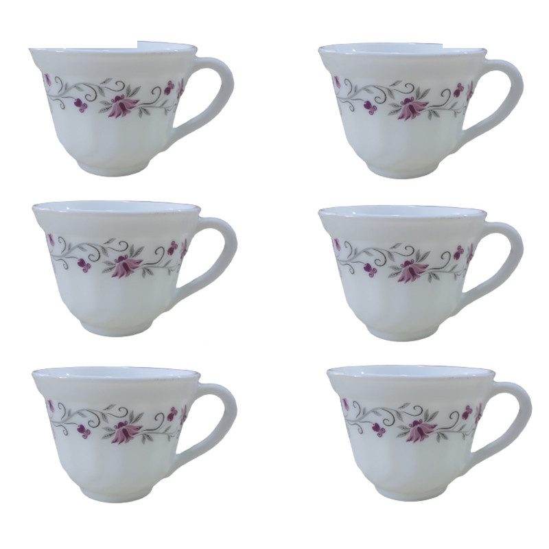 فنجان پارس اپال مدل Linda بسته 6 عددی