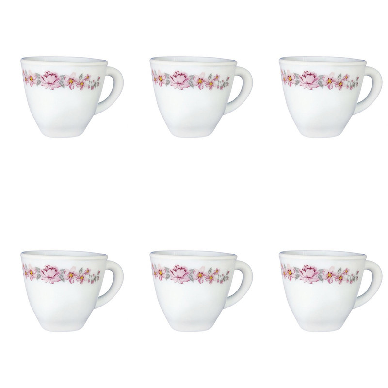 فنجان پارس اپال مدل سلین کد 819 بسته 6 عددی