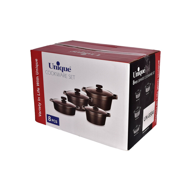 سرویس پخت و پز 8 پارچه یونیک کد 8510 سرویس پخت و پز 8 پارچه یونیک کد 8510