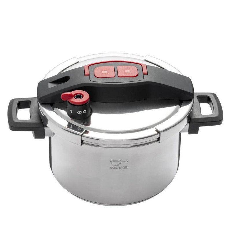 زودپز دوقلو پارس استیل مدل کلیپسو گنجایش 4 و 6 لیتر زودپز دوقلو پارس استیل مدل کلیپسو گنجایش 4 و 6 لیتر