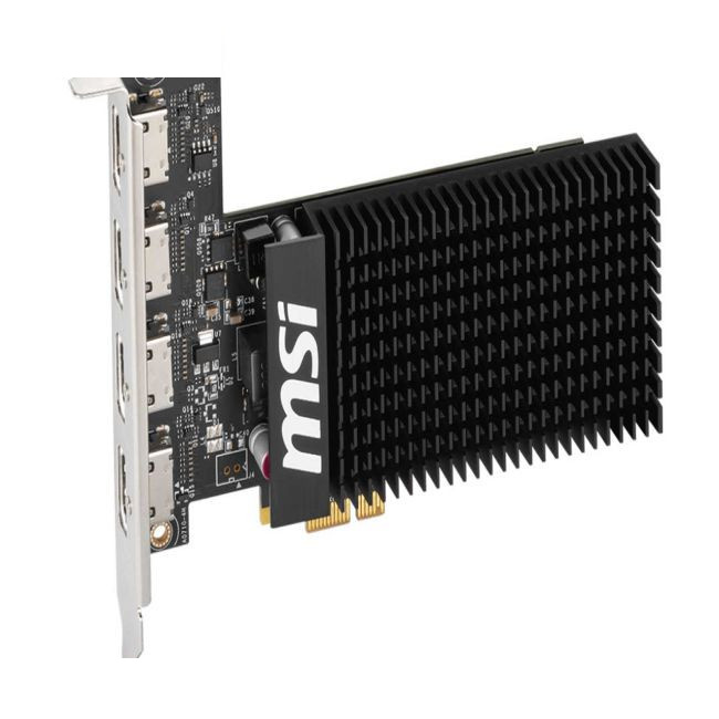 کارت گرافیک ام اس آی مدل MSI GeForce GT 710 2GD3H 4HDMI 2GB GDDR3