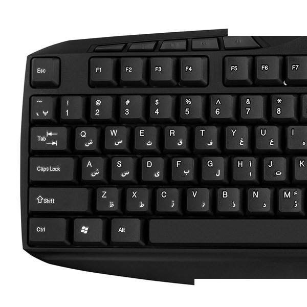 کیبورد گرین مدل GK-302، سوییچ ممبران، Full-Size کیبورد گرین مدل GK-302، سوییچ ممبران، Full-Size