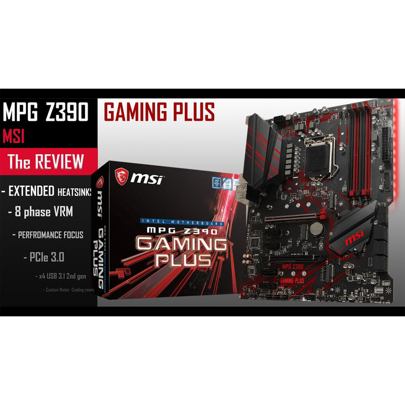 مادربرد ام اس آی مدل mpg z390 gaming plus
