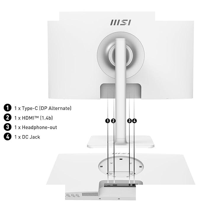 مانیتور 23.8 اینچ ام اس آی مدل Modern MD2412PW مانیتور 23.8 اینچ ام اس آی مدل Modern MD2412PW