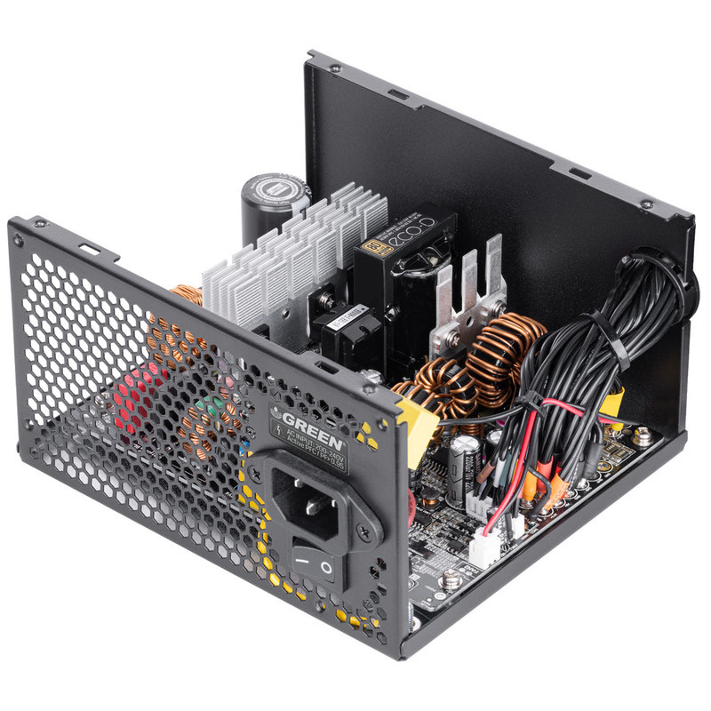 منبع تغذیه کامپیوتر 450W وات گرین مدل GP450A-ECO D منبع تغذیه کامپیوتر 450W وات گرین مدل GP450A-ECO D