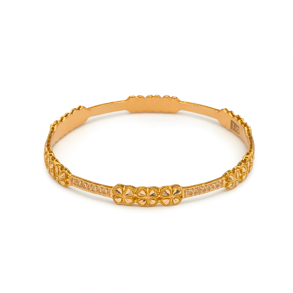 النگو طلا18 عیارگالری طلاعرفان مدل کندی پور سایز 4 النگو طلا18 عیارگالری طلاعرفان مدل کندی پور سایز 4