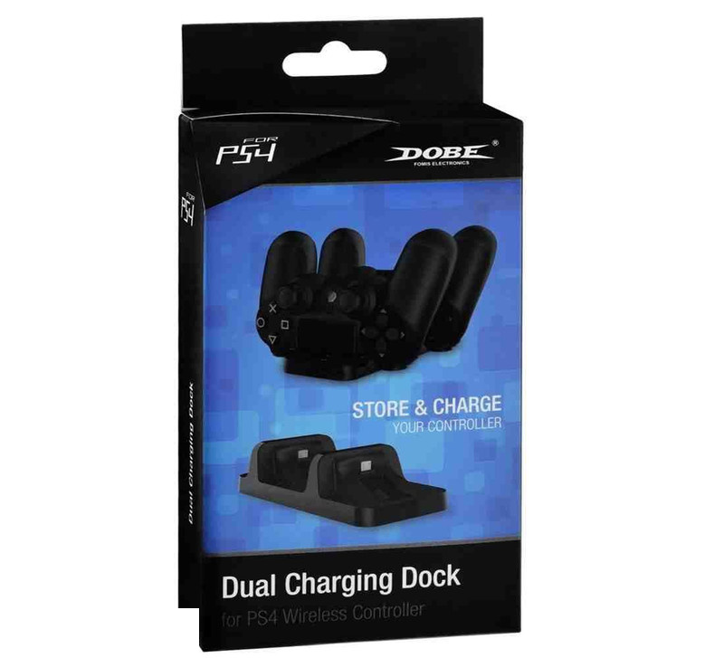 پایه شارژر دسته بازی پلی استیشن 4 دابی مدل TP4-002