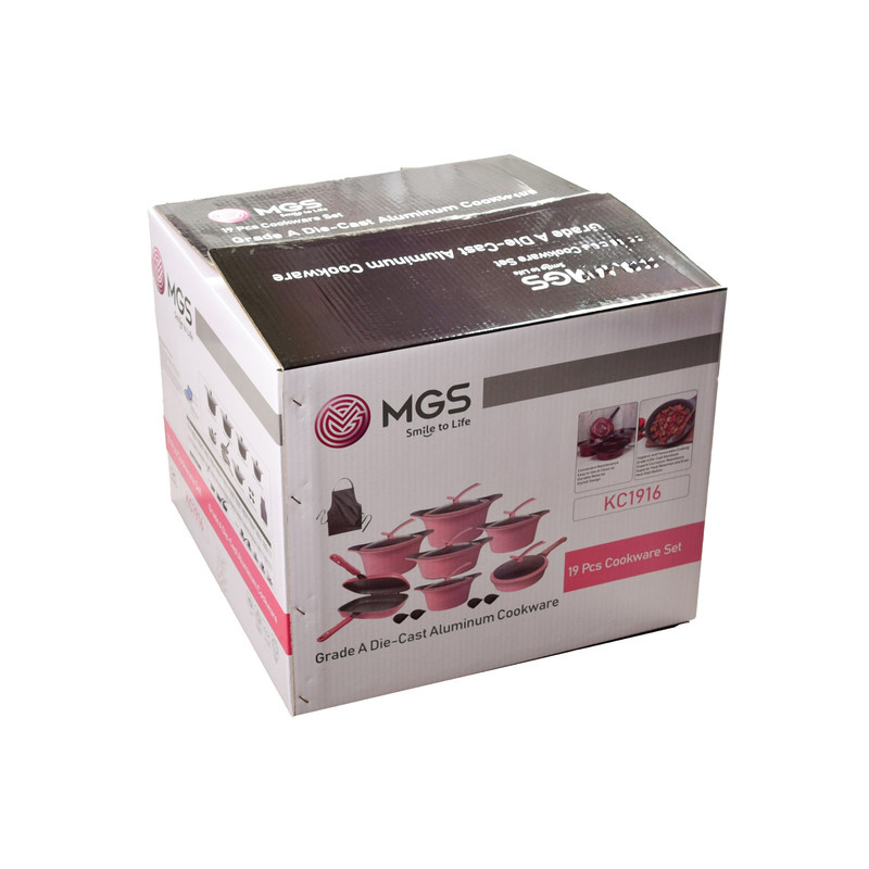 سرویس پخت و پز 19 پارچه ام جی اس مدل کره ای C سرویس پخت و پز 19 پارچه ام جی اس مدل کره ای C