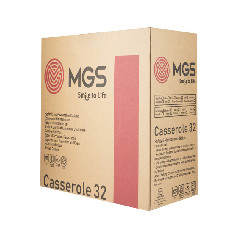 قابلمه گرانیت ام جی اس مدل D سایز 32