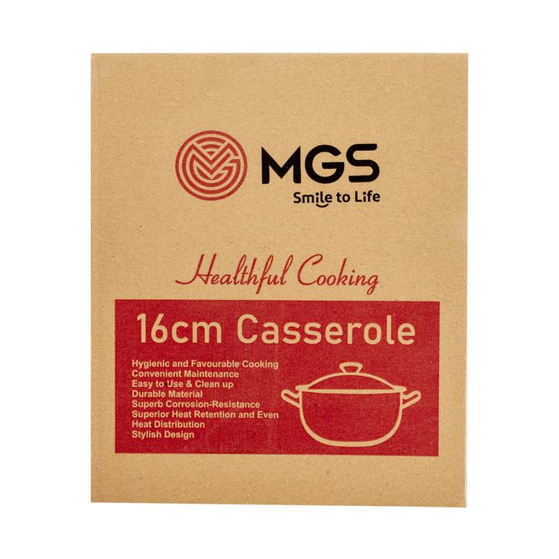 قابلمه گرانیت ام جی اس مدل فورج کد 005 سایز 16