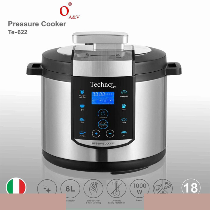 بخارپز تکنو مدل te_622 بخارپز تکنو مدل te_622