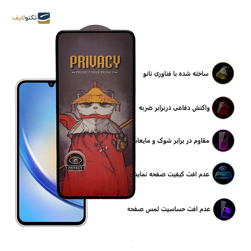gallery-گلس گوشی سامسونگ Galaxy A24 4G اپیکوی مدل AirBag پرایوسی copy.png