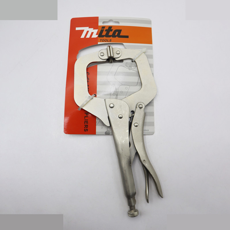 انبر قفلی ورق گیر میتا مدل فک لقلقه ای کد YP-280MM سایز 11 اینچ انبر قفلی ورق گیر میتا مدل فک لقلقه ای کد YP-280MM سایز 11 اینچ