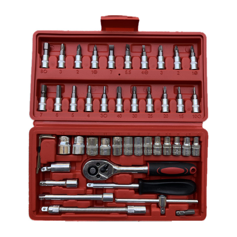 جعبه آچار بکس مدل Z34 PRO مجموعه 46 عددی جعبه آچار بکس مدل Z34 PRO مجموعه 46 عددی