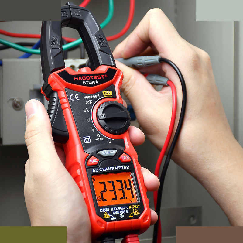 مولتی متر کلمپی هابوتست مدل HT206A مولتی متر کلمپی هابوتست مدل HT206A