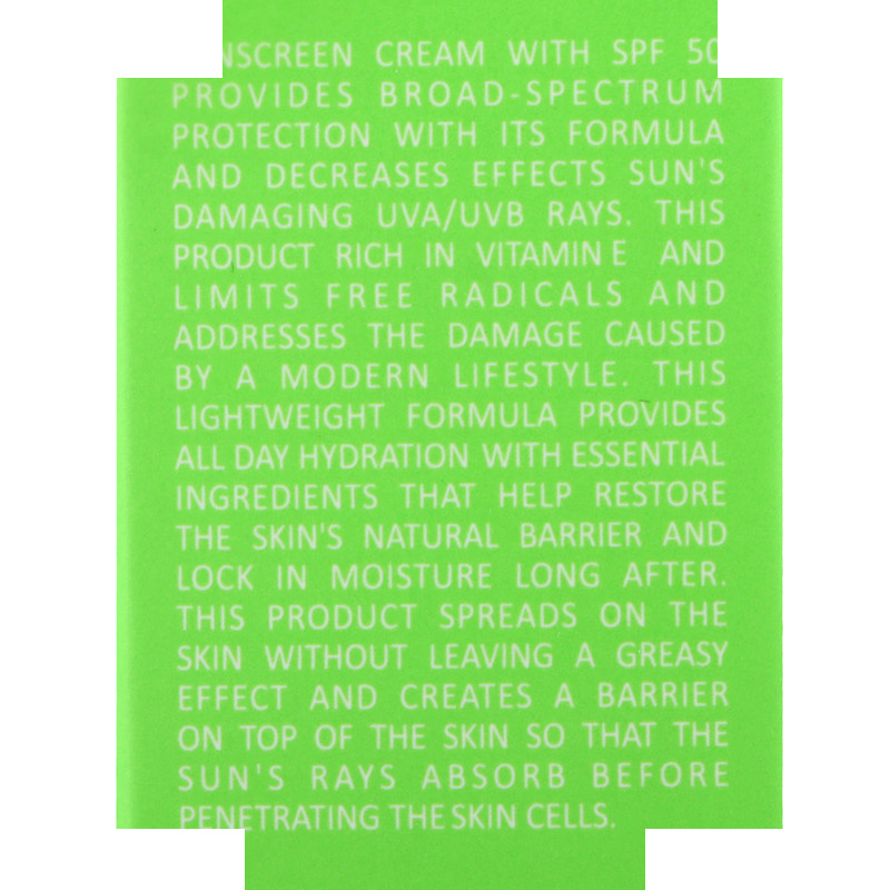 کرم ضد آفتاب رنگی دیفکتو SPF 50 مدل 03 حجم 50 میلیلیتر