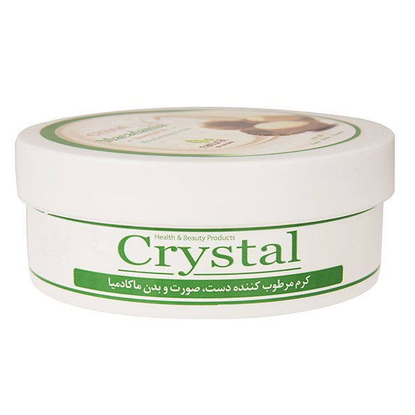 کرم مرطوب کننده کریستال مدل Macadamia حجم 200 میلی لیتر کرم مرطوب کننده کریستال مدل Macadamia حجم 200 میلی لیتر