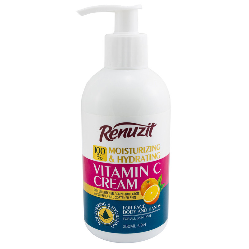کرم مرطوب کننده رینوزیت مدل VITAMIN C حجم 250 میلی لیتر کرم مرطوب کننده رینوزیت مدل VITAMIN C حجم 250 میلی لیتر