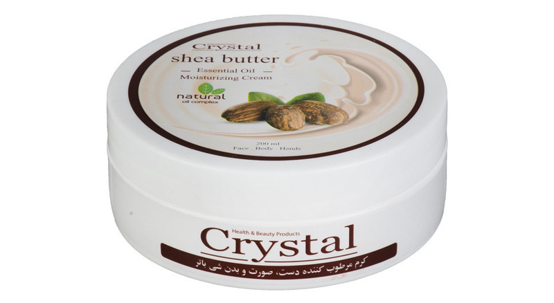 کرم مرطوب کننده کریستال مدل شی باتر حجم 200 میلی لیتر کرم مرطوب کننده کریستال مدل شی باتر حجم 200 میلی لیتر