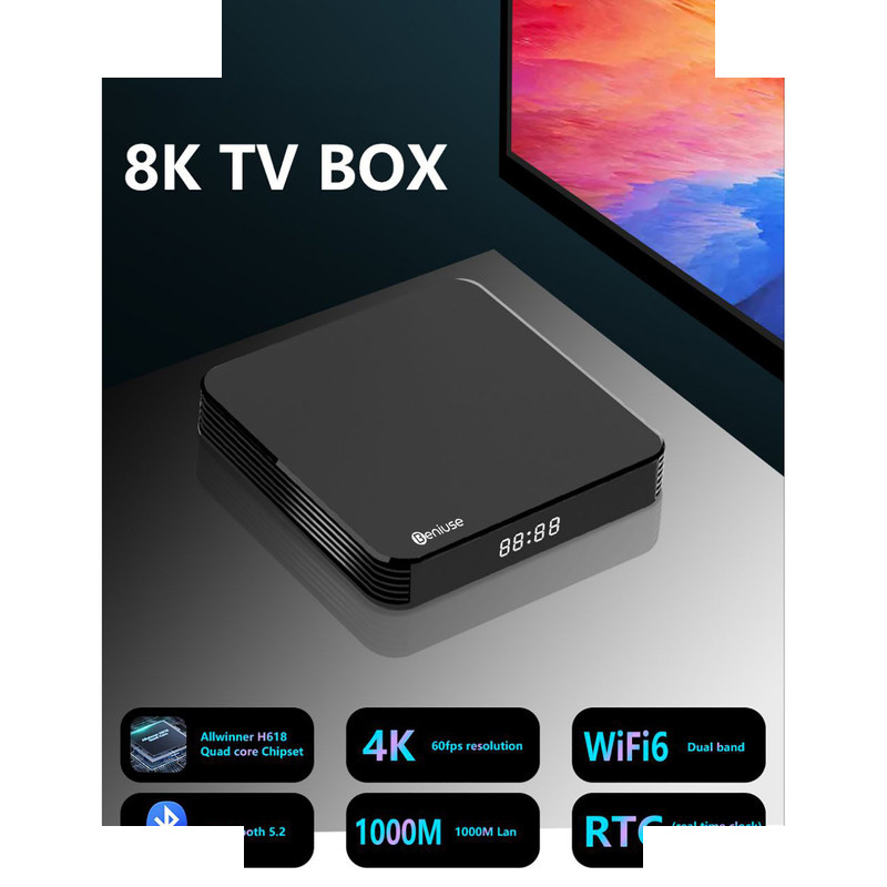 اندرویدباکس بنیوس مدل BE-AB01 به همراه ایرموس بنیوس اندرویدباکس بنیوس مدل BE-AB01 به همراه ایرموس بنیوس