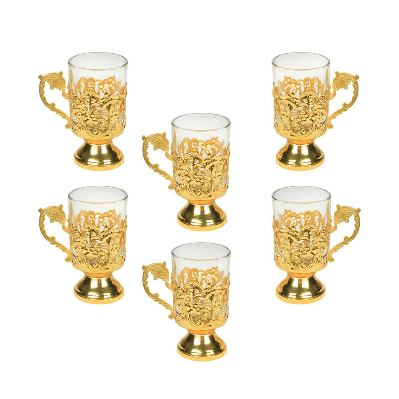 سرویس چای خوری 6 پارچه مدل B8037-G