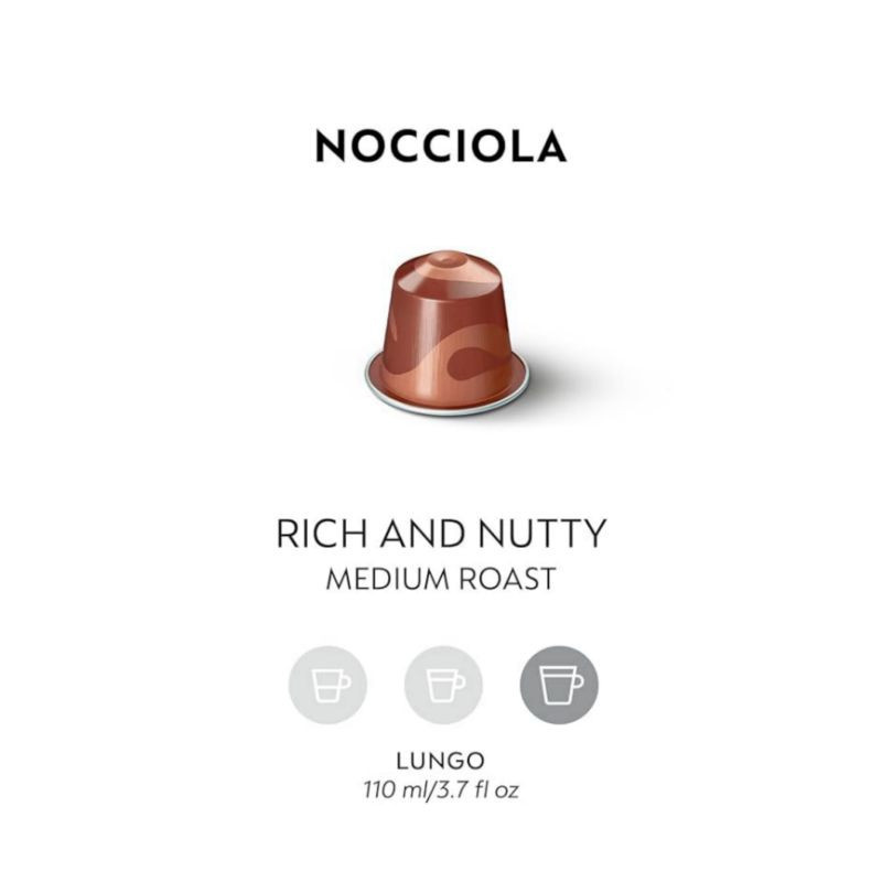 کپسول قهوه نسپرسو مدل فندق Nocciola