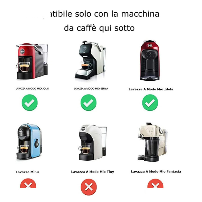کپسول قهوه قابل شارژ مدل Lavaza Modo Mio LA01 کپسول قهوه قابل شارژ مدل Lavaza Modo Mio LA01