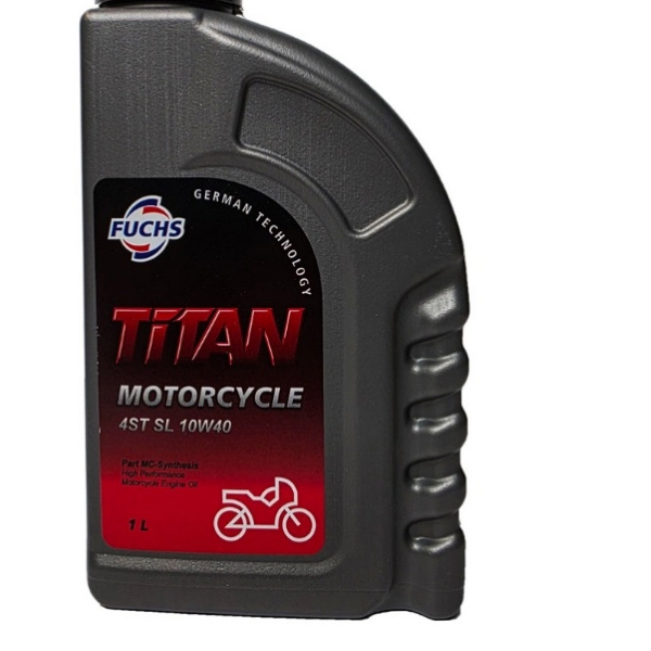 روغن موتور سیکلت فوکس مدل 10w40-sl حجم یک لیتر