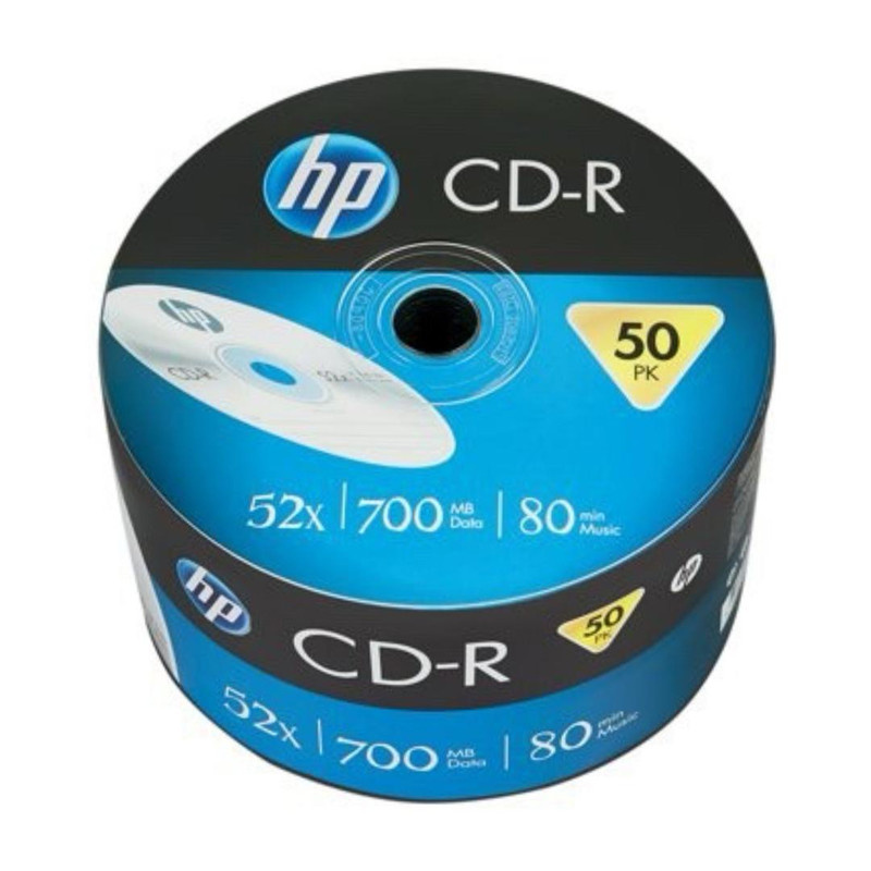 سی دی خام اچ پی مدل پرینتبل Cd hp printable بسته 50 عددی