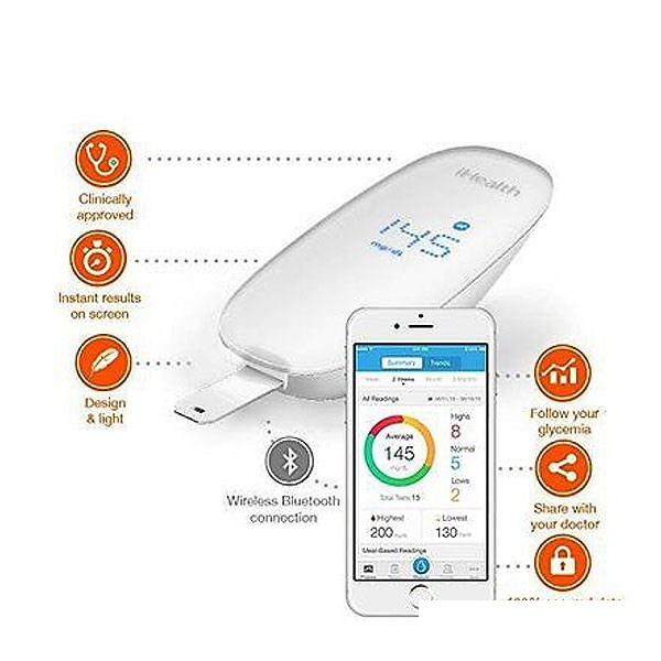 تست قندخون آی هلث مدل Smart