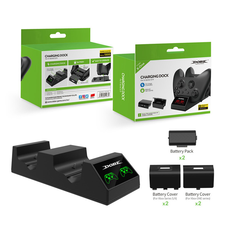 پایه شارژر دسته ایکس باکس سریز دابی مدل TYX-1817X مناسب برای S/X و X-ONE پایه شارژر دسته ایکس باکس سریز دابی مدل TYX-1817X مناسب برای S/X و X-ONE
