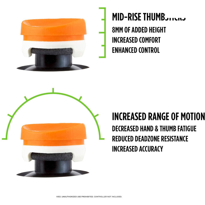 روکش آنالوگ KontrolFreek مخصوص PS5 و PS4 مدل Rush روکش آنالوگ KontrolFreek مخصوص PS5 و PS4 مدل Rush