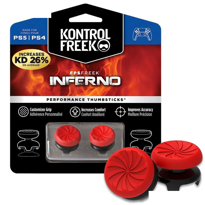 روکش آنالوگ دسته پلی استیشن 5 کنترل فریک مدل اینفرنو بسته 2 عددی روکش آنالوگ دسته پلی استیشن 5 کنترل فریک مدل اینفرنو بسته 2 عددی