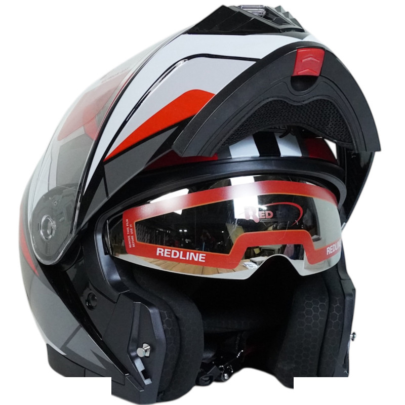 کلاه کاسکت فک متحرک ردلاین مدل 960 bl/r warframe