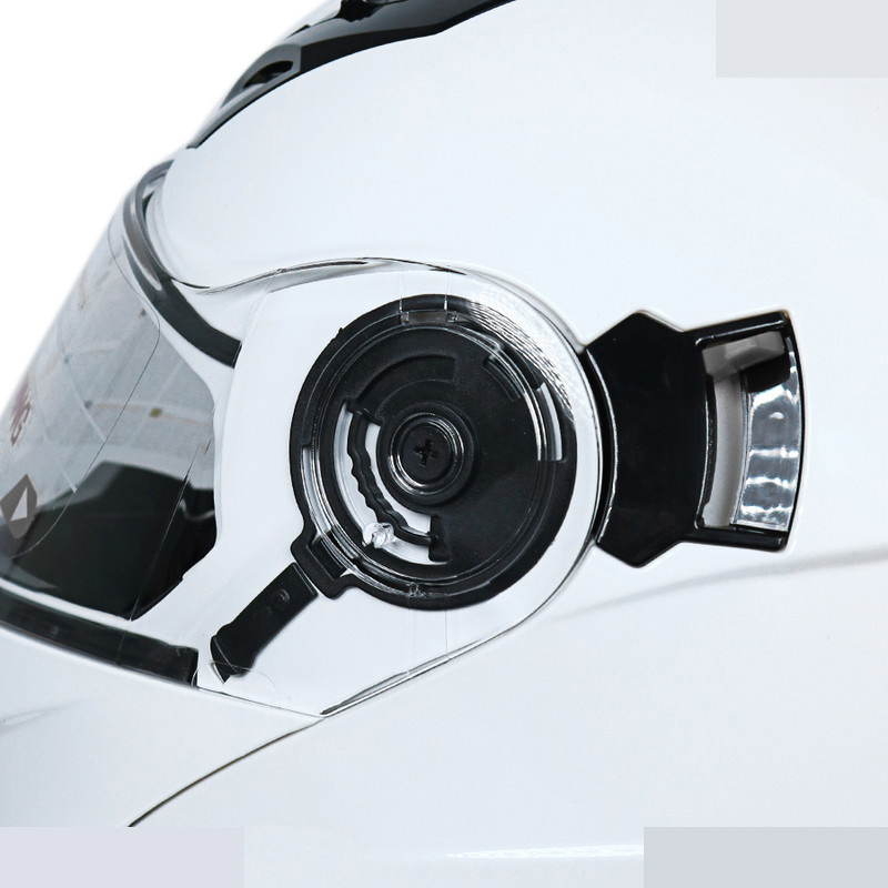 کلاه کاسکت فک متحرک ردلاین مدل 939 whte lose