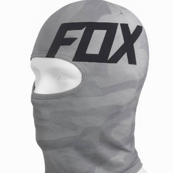 فیس موتور سواری مدل FOX رنگ طوسی