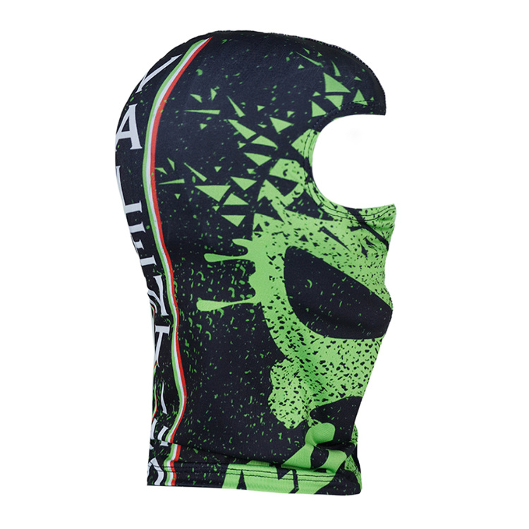 فیس موتور سواری مدل VALENTINO رنگ مشکی سبز