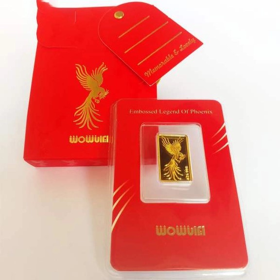 شمش طلا 300 سوت 24 عیار ایران شمش مدل سیمرغ شمش طلا 300 سوت 24 عیار ایران شمش مدل سیمرغ