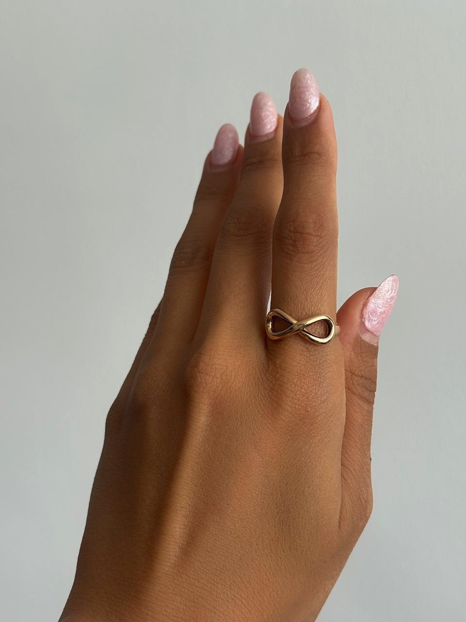 انگشتر طلا 18عیار اپال گلد مدل بی نهایت کد 2041 انگشتر طلا 18عیار اپال گلد مدل بی نهایت کد 2041