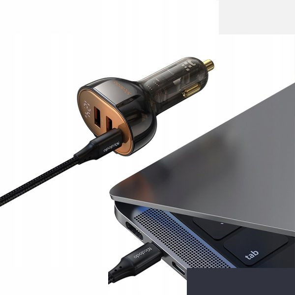 شارژر فندکی 100 وات مک دودو مدل CC-2300 شارژر فندکی 100 وات مک دودو مدل CC-2300