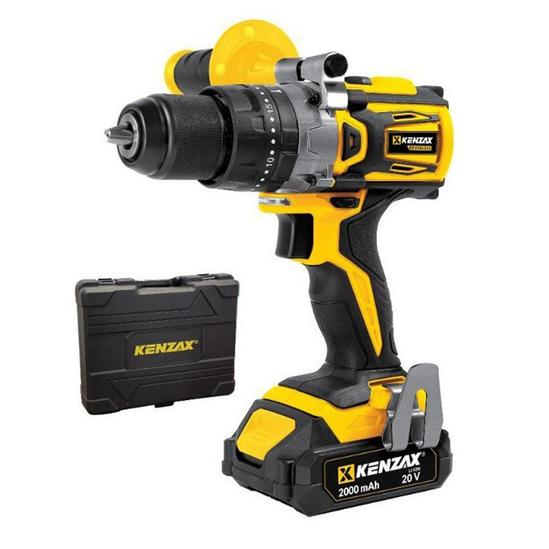 دریل پیچ گوشتی شارژی براشلس کنزاکس مدل 8860-2 دریل پیچ گوشتی شارژی براشلس کنزاکس مدل 8860-2