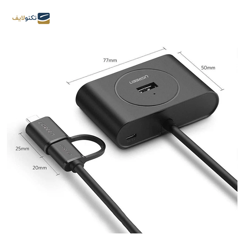 gallery-هاب USB-C یوگرین 7 پورت مدل CM512 90568 copy.png