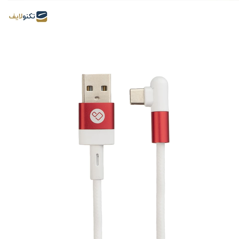 کابل تبدیل USB به USB-C پرووان مدل PCC405C طول 1 متر  کابل تبدیل USB به USB-C پرووان مدل PCC405C طول 1 متر