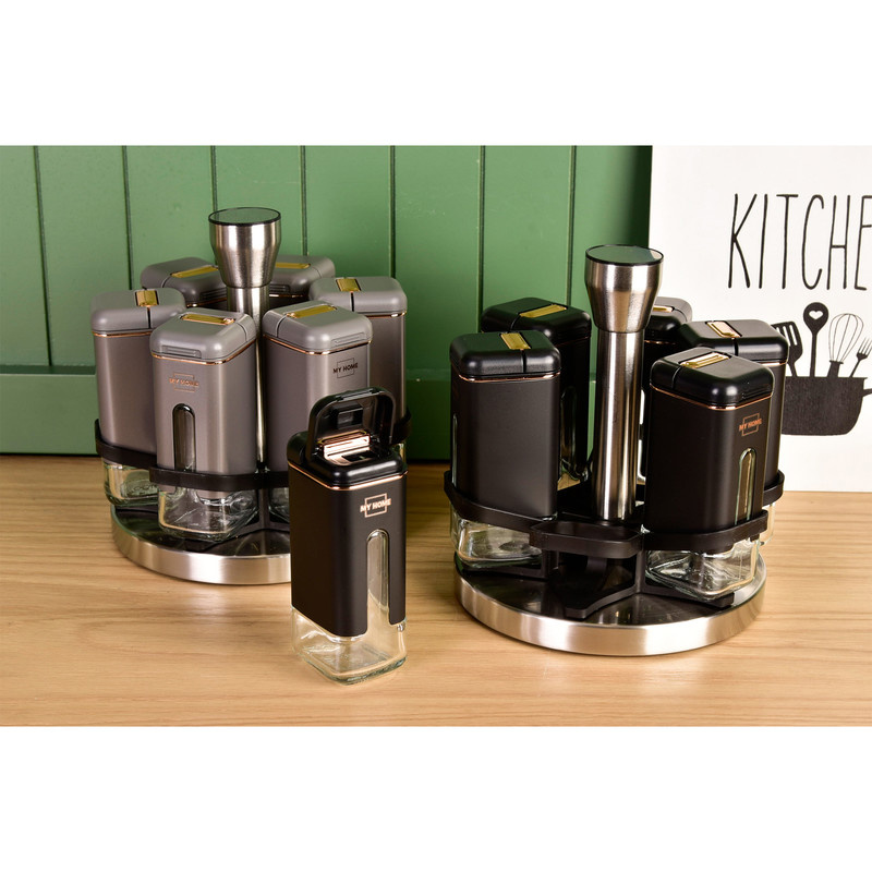 ست جا ادویه 7 پارچه مای هوم طرح ایستاده ست جا ادویه 7 پارچه مای هوم طرح ایستاده